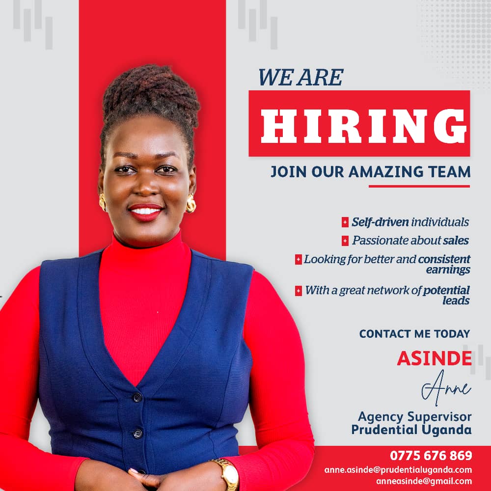 Sales agents at Prudential Uganda, Kampala, Uganda WORKAWEB